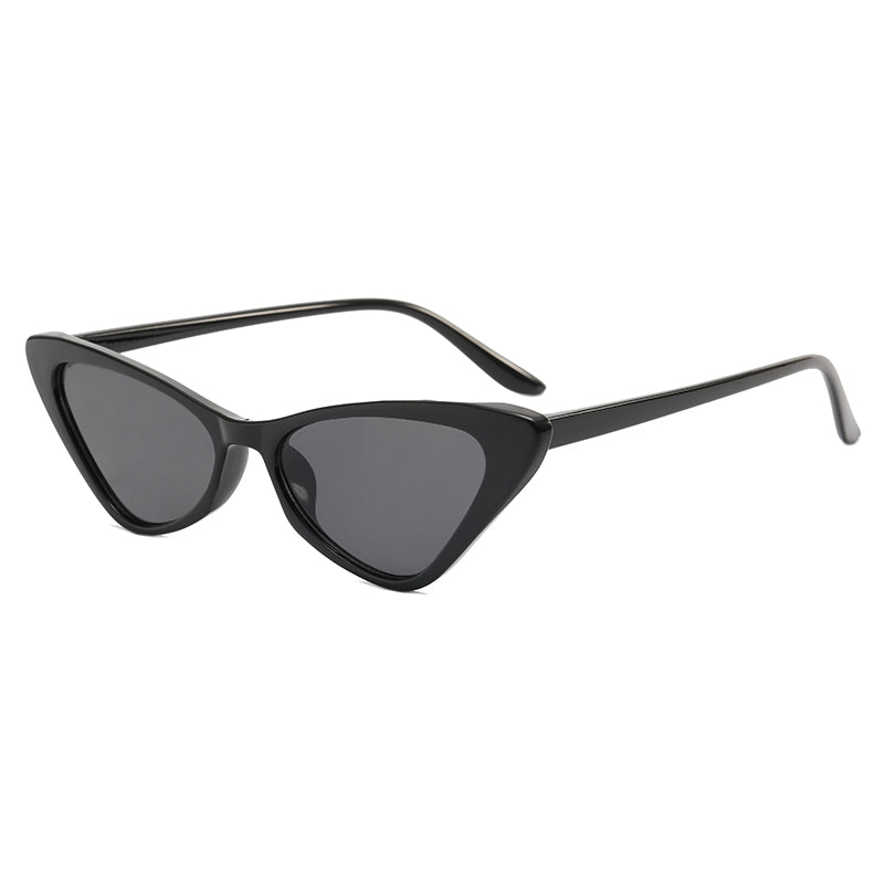 Cat Eye Women Small Triangle Sunglasses