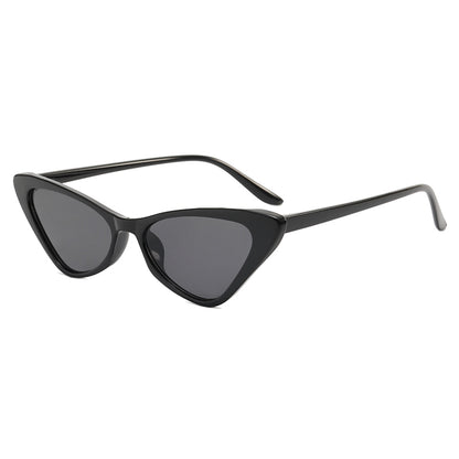 Cat Eye Women Small Triangle Sunglasses