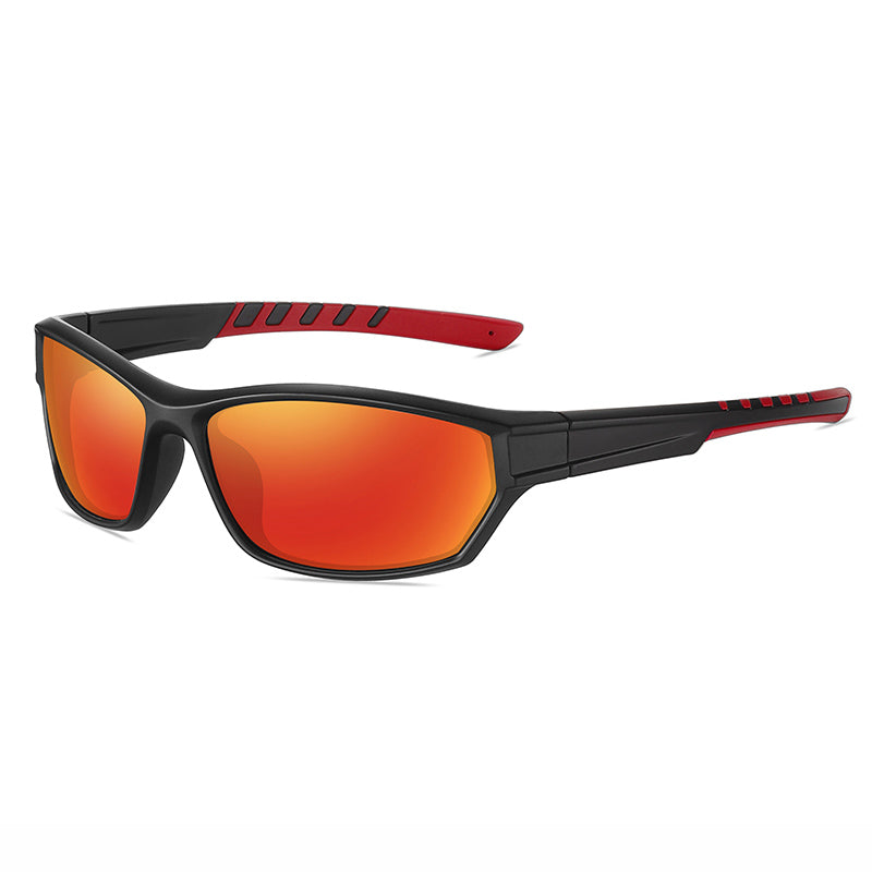 Rectangle Shape Outdoor Sports Cycling Running Polarized Sunglasses