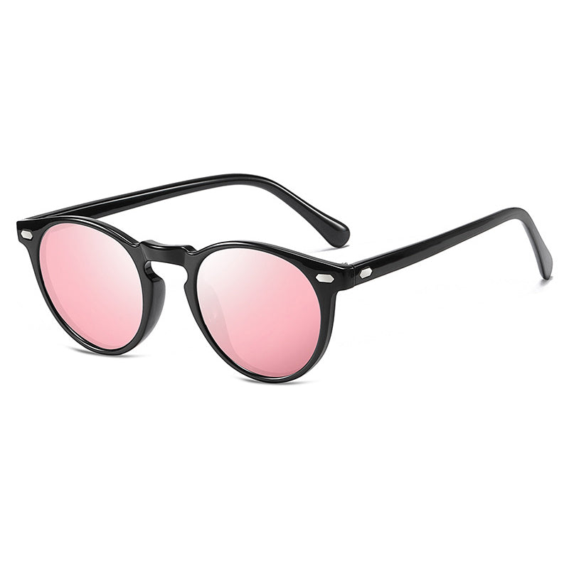 Retro Vintage Round Polarized Sunglasses