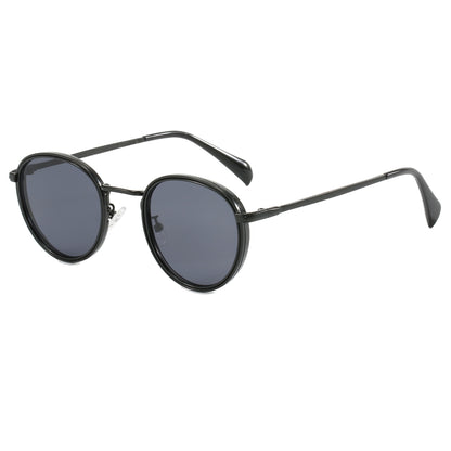 Retro Vintage Round Metal Frame UV400 Sunglasses
