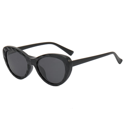 Women Cat Eye Anti-blue light Polarized Clip On Sunglasses