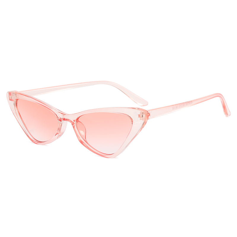 Cat Eye Women Small Triangle Sunglasses