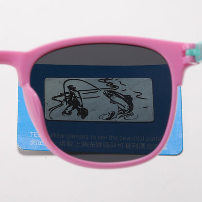 Boys Girls Square Polarized  Sunglasses for Teenagers