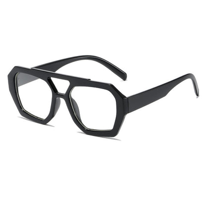 Flat Top Multiple Color All-match Sunglasses