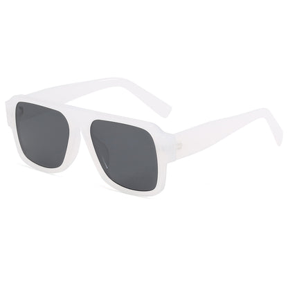 Flat Top Square Shades Sunshade Sunglasses