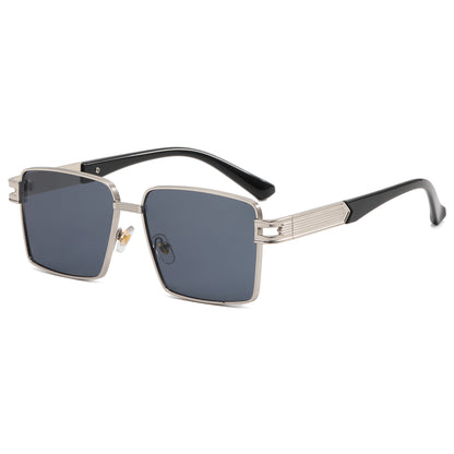 Steampunk Square Metal Frame Sunglasses