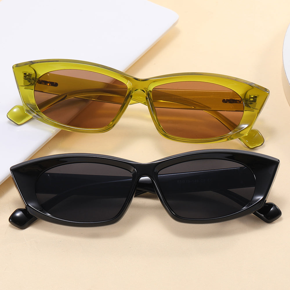 Rectangle Cat Eye Sunglasses