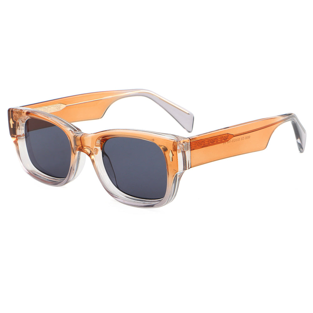 Cat Eye Women Small Polygon Irregular Stylish Sunglasses