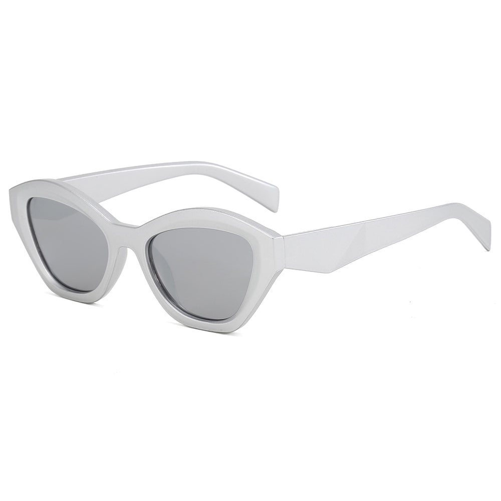 Cat Eye Women Irregular Polygonal Sunglasses