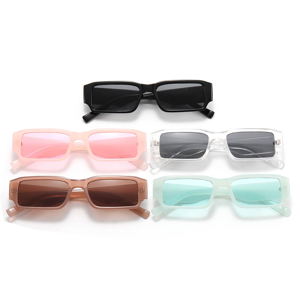 Retro Rectangular Sunglasses