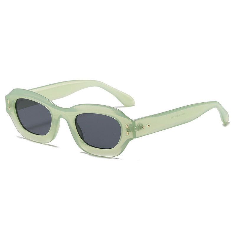 Retro Rectangle Shades Sunglasses