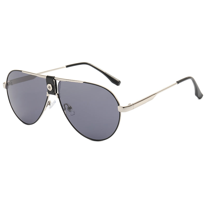 Square Metal Frame Outdoor Sunglasses