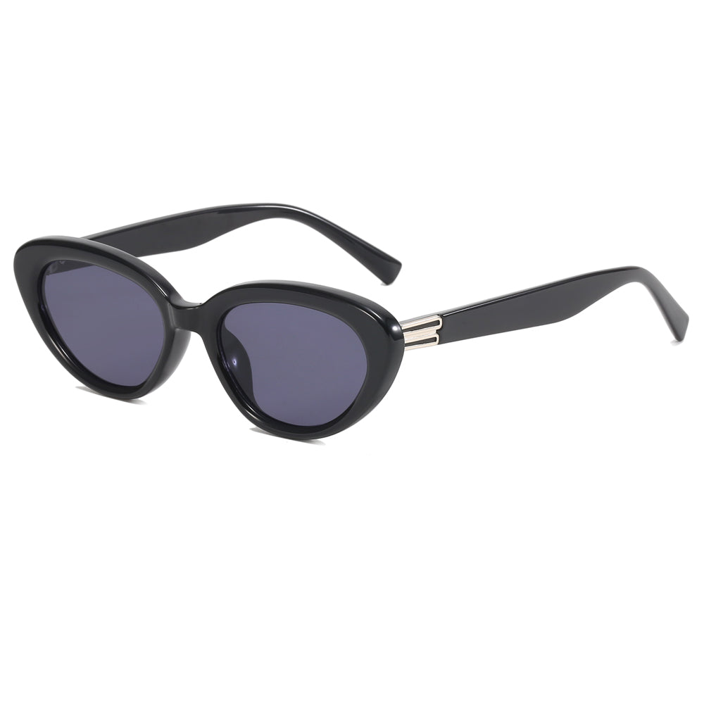 Retro Oval Cat Eye Women Sunglasses