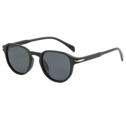 Retro Round Polarized Sunglasses