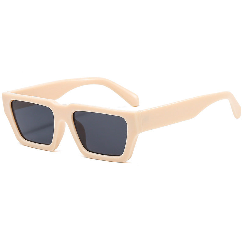 Women Rectangle Trendy Cateye Sunglasses