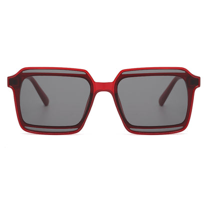 Women Square Gradient Shades Sunglasses