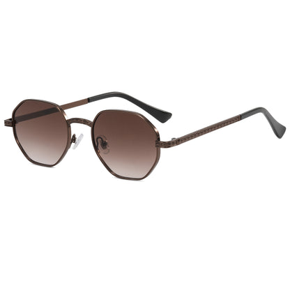 Polygon Metal Sunglasses