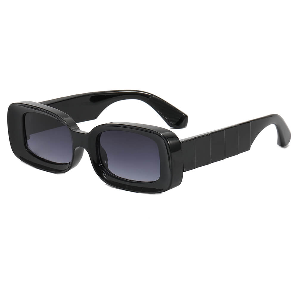 Thick Frame Rectangular Sunglasses