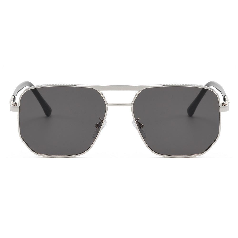 Double Bridge Pilot UV400 Gradient Shades Sunglasses