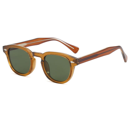 Retro Vintage Unisex Round Outdoor Sunglasses