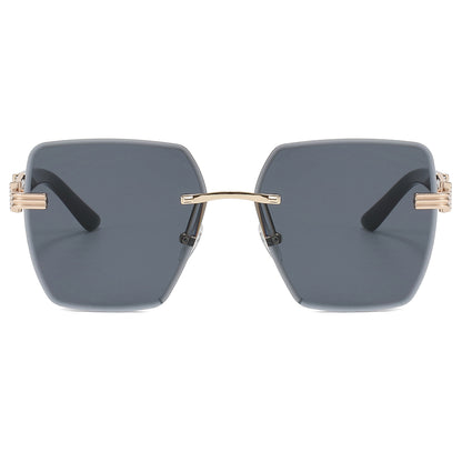 Rimless UV400 Luxury Sun Glasses