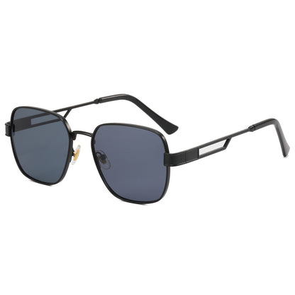 Fashion 2022 Metal Frame UV400 Gradient Men Shades Sunglasses