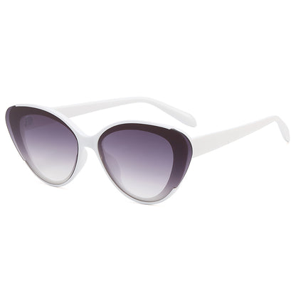 Cat Eye Women Small Triangle Sunglasses