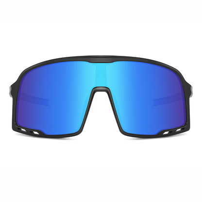 Oversized One Piece Lens Cycling  Running Sports Polarized Sunglasses