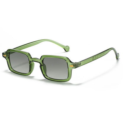 Rectangular Tinted Lens Sunglasses