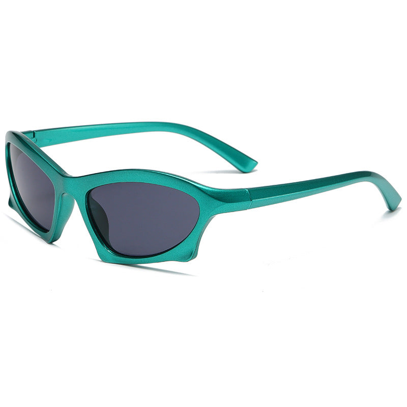 Small Rectangle Cat Eye Sunglasses