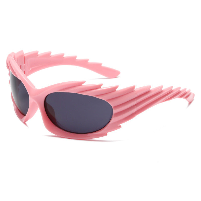 Spike Rectangle Sunglasses