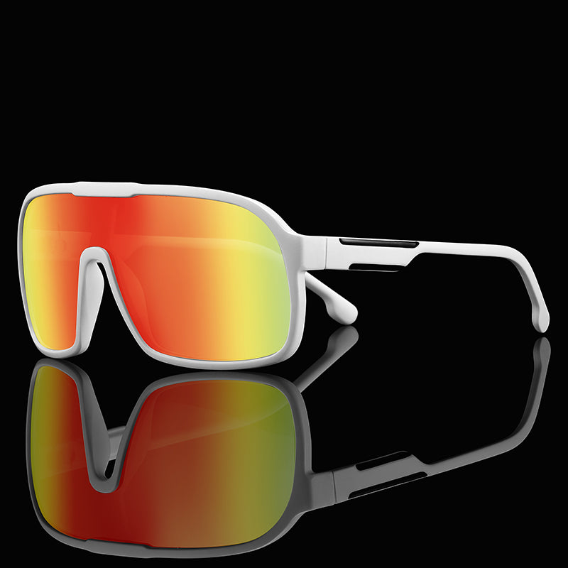 Polarized Oversized Shield Cycling Sports Sunglasses