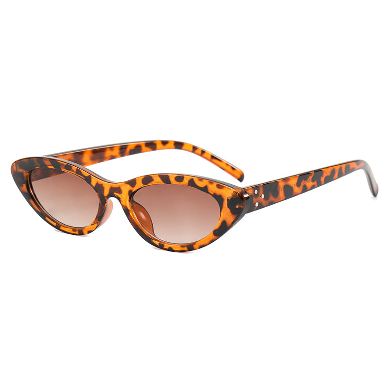 Cat Eye Women Small Triangle Sunglasses