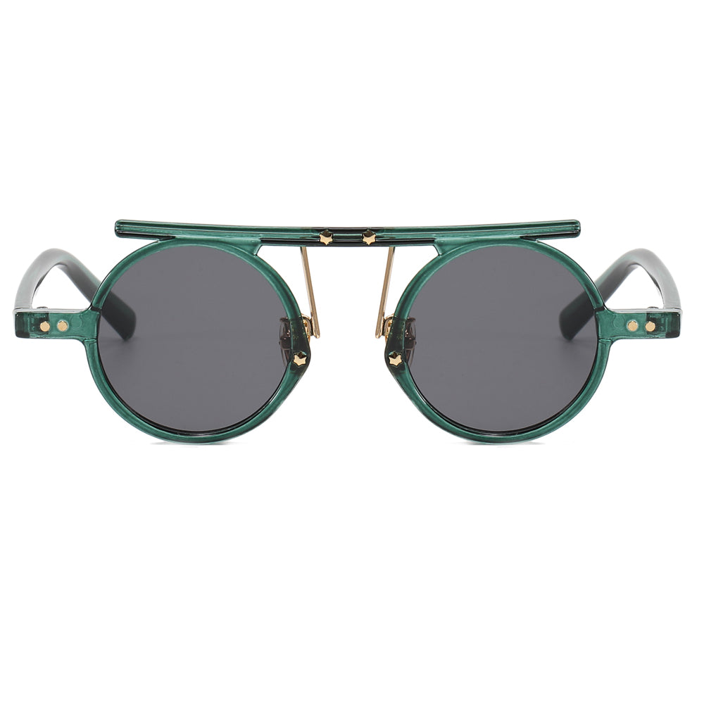 Fashion Round Steampunk Sunglasses