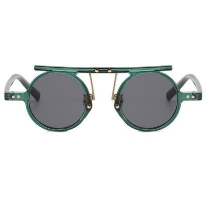 Fashion Round Steampunk Sunglasses