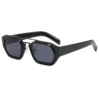 Fashion 2022 New Rectangle Flat Top Outdoor Sunglasses