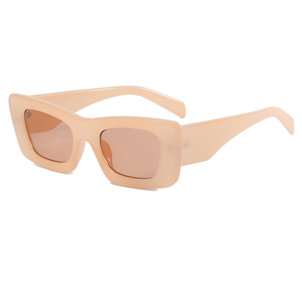 Small Rectangle Cat Eye Women Sunglasses