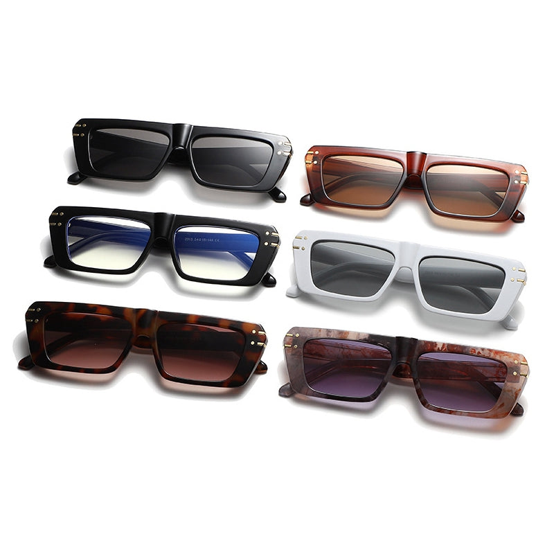 Flat Top Rectangle Sunglasses