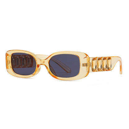 Rectangle Gem Sunglasses