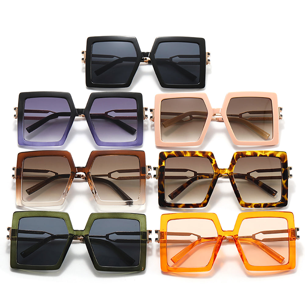 Square Oversized Shades Sunglasses