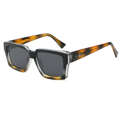 Oversized Thick Square Gradient Shades Sunglasses