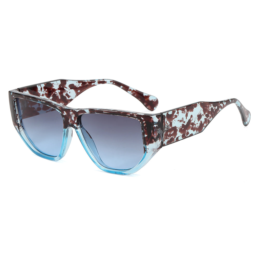 Oversized Flat Top Sunglasses