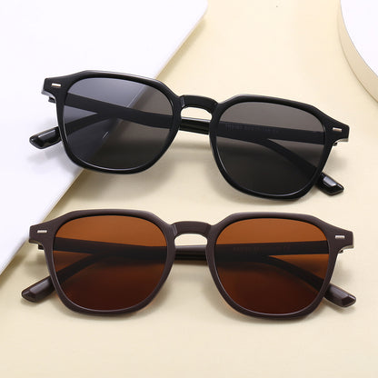 Square TR90 Frame Thin Polarized Sunglasses