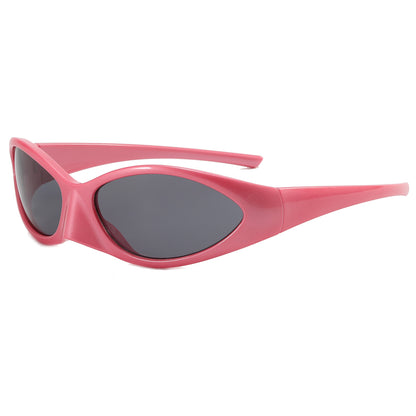 Y2K Retro Oval Shades Sunglasses