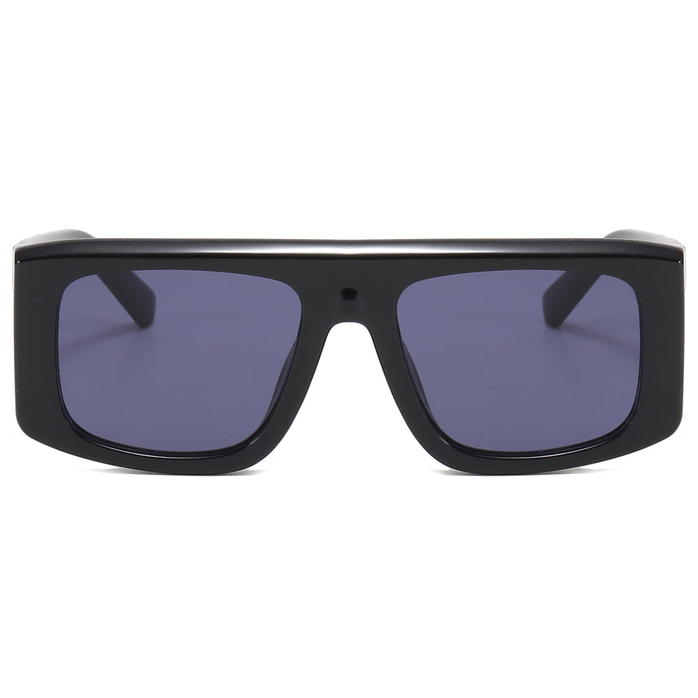 Square Gradient Shades Flat Top Sunshade Sunglasses