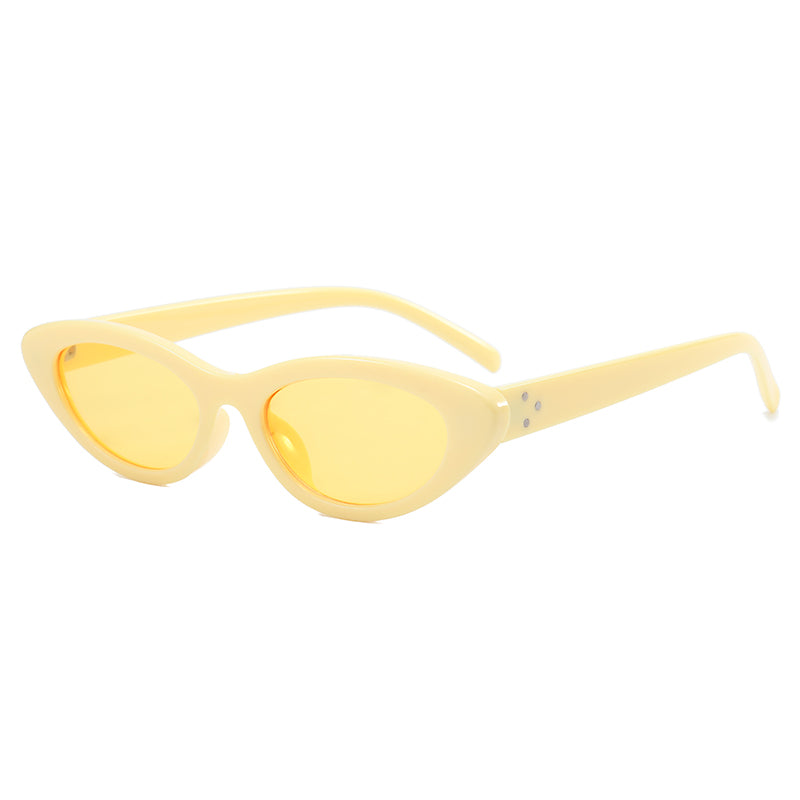 Cat Eye Women Small Triangle Sunglasses