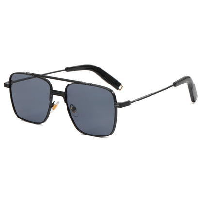 Small Rectangle Metal Frame Sunglasses