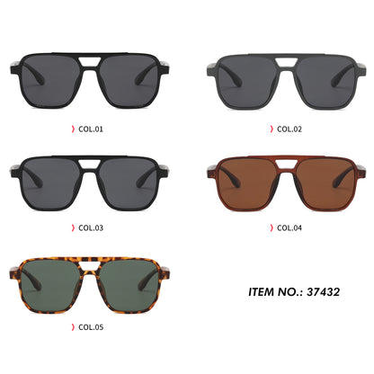 Square Flat Top Outdoor Polarized Sunglasses