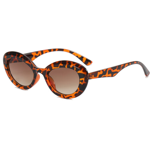 Retro Goggles Triangle Cat Eye Sunglasses